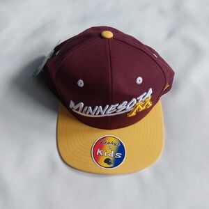 Zephyr Youth Maroon and Yellow Kids Cap